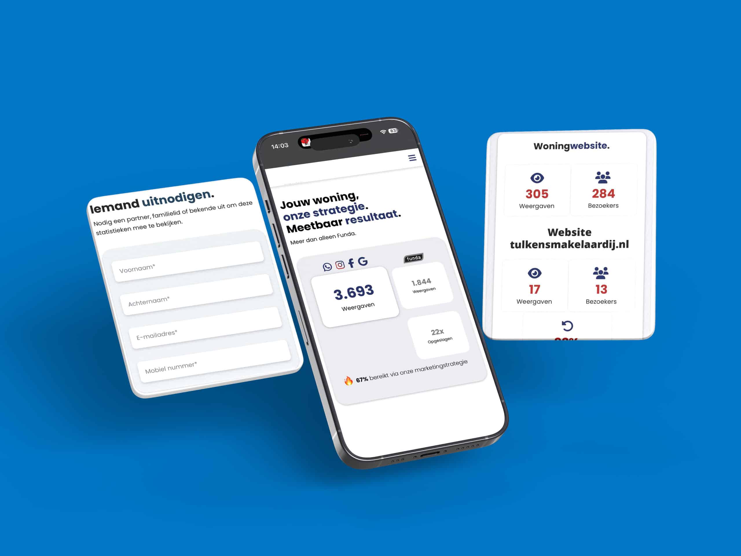 Afbeelding van de Statistieken op mobiel